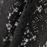 Guipur Preto Geométrico - Ribes y Casals