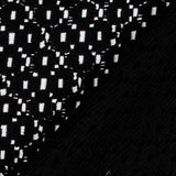 Guipura Negra Geométrica - Ribes y Casals