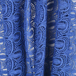 Retal Guipur Pavo azulón 100x135 cm - Ribes y Casals