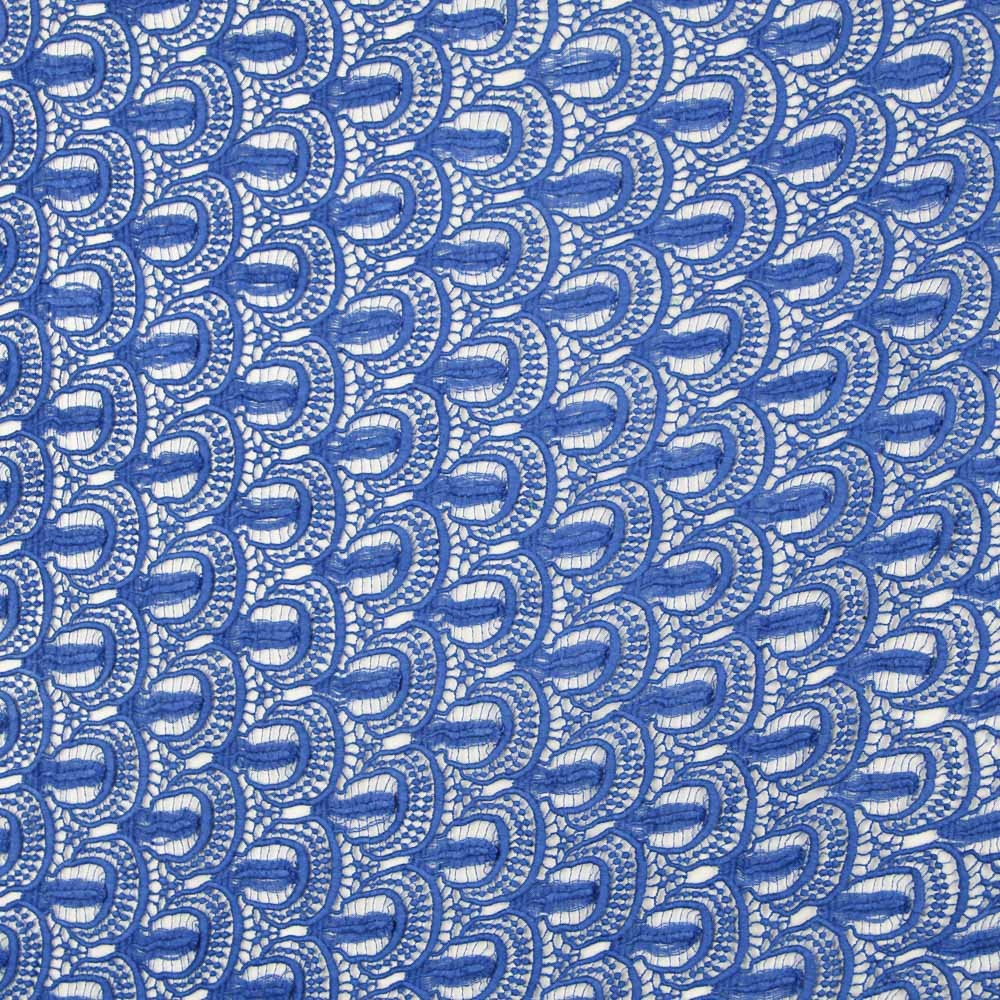 Retal Guipur Pavo azulón 100x135 cm - Ribes y Casals