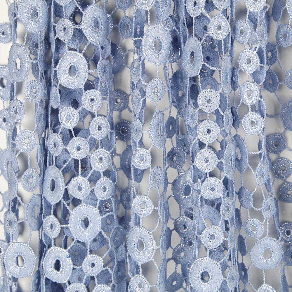 Guipur Redondas Lacado Azul Porcelana - Ribes y Casals