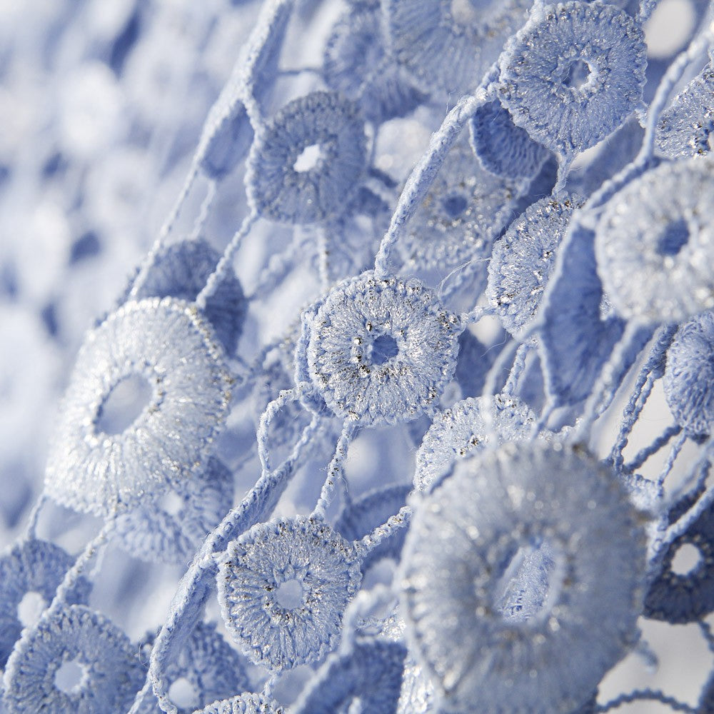 Guipur Redondas Lacado Azul Porcelana - Ribes y Casals