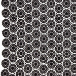 Guipur Floral Preto - Ribes y Casals