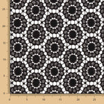 Guipur Floral Preto - Ribes y Casals