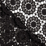 Guipur Floral Preto - Ribes y Casals