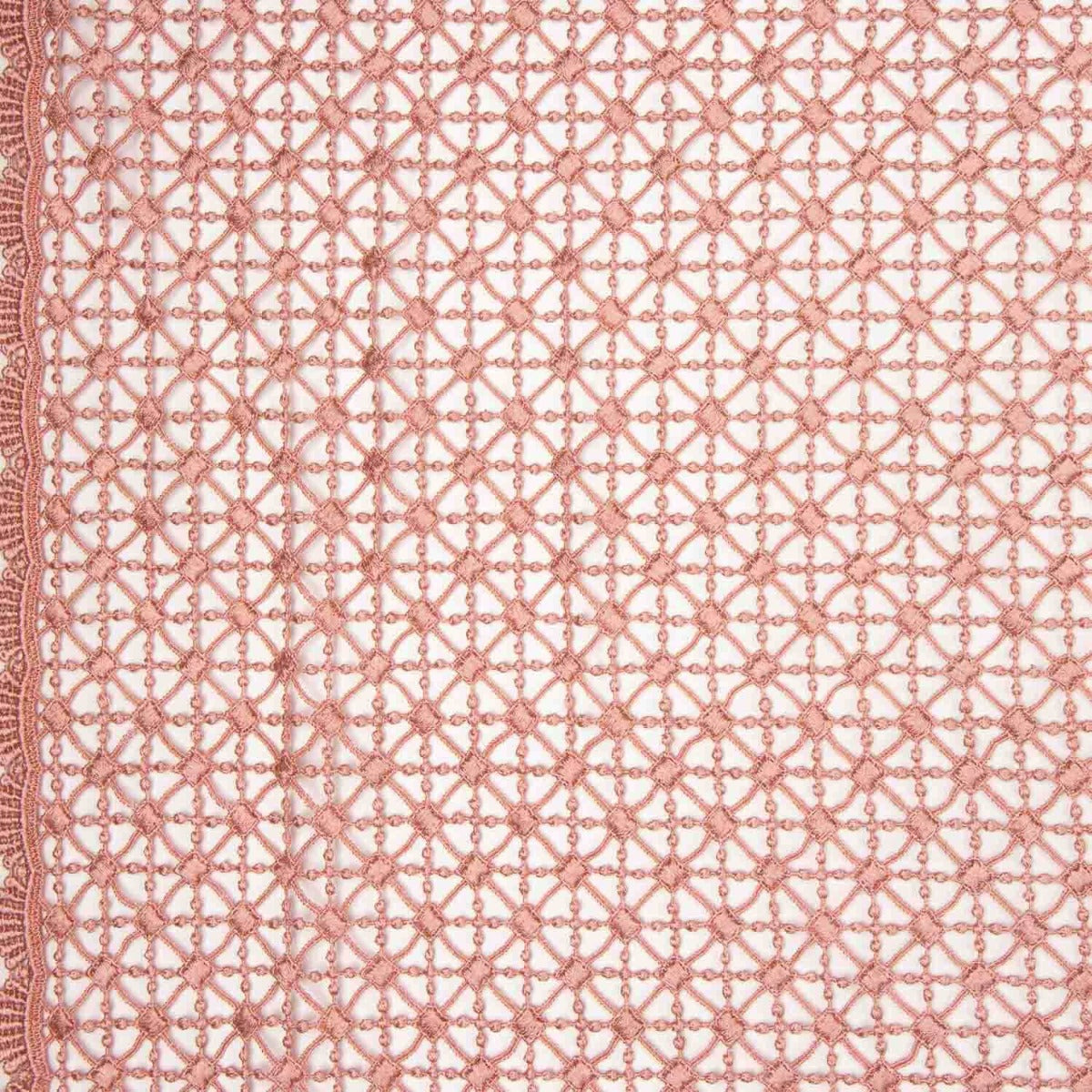 Guipur Geométrico Rosa Palo - Ribes y Casals