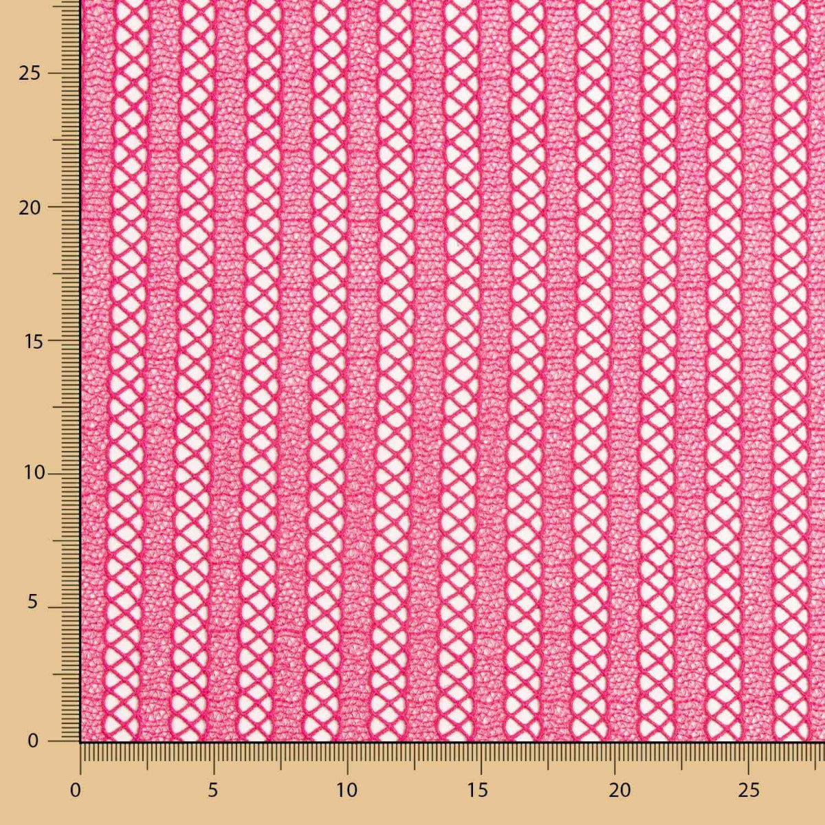 Guipur Listrado Fúcsia - Ribes y Casals