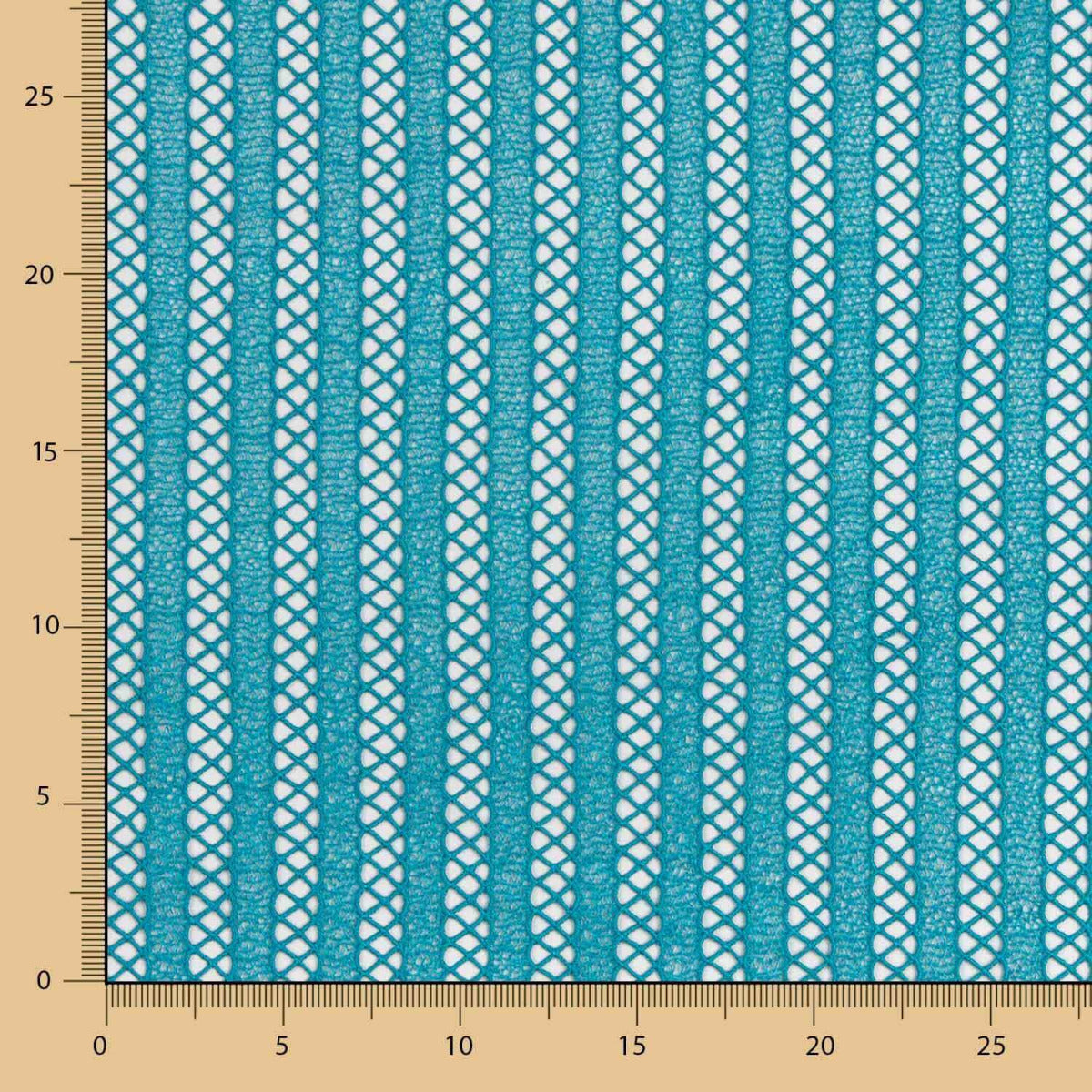 Guipur Listrado Turquesa - Ribes y Casals