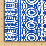 Retal Guipur Sixty Azulón 130x135 cm - Ribes y Casals