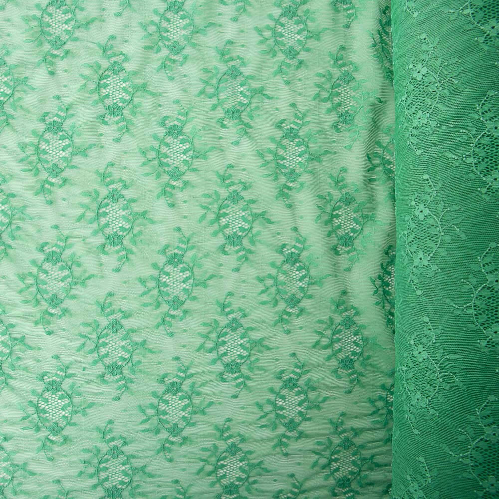 Renda Fina Lycra Verde - Ribes y Casals
