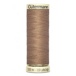 Fios Gütermann 100 m, cor 139, castanho claro - Ribes y Casals