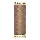 Fios Gütermann 100 m, cor 139, castanho claro - Ribes y Casals