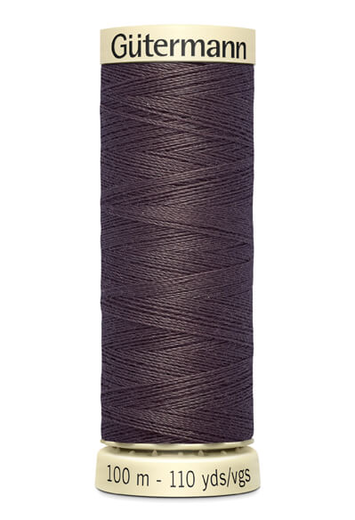 Fios Gütermann 100 m, cor 540, castanho escuro - Ribes y Casals