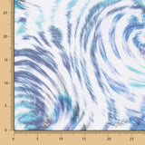 Half Panamá Azul Abstrato - Ribes y Casals