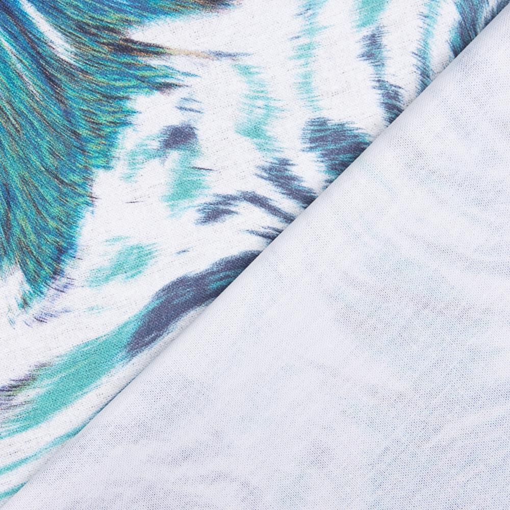 Half Panamá Azul Abstrato - Ribes y Casals