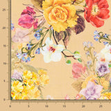 Retal Half Panamá Bouquet Amarillo 140x280 cm - Ribes y Casals