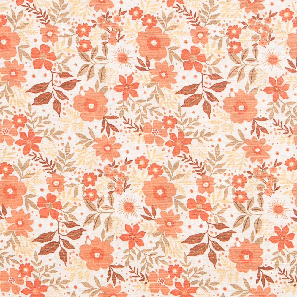 Half Panamá Folhas Laranja - Ribes y Casals