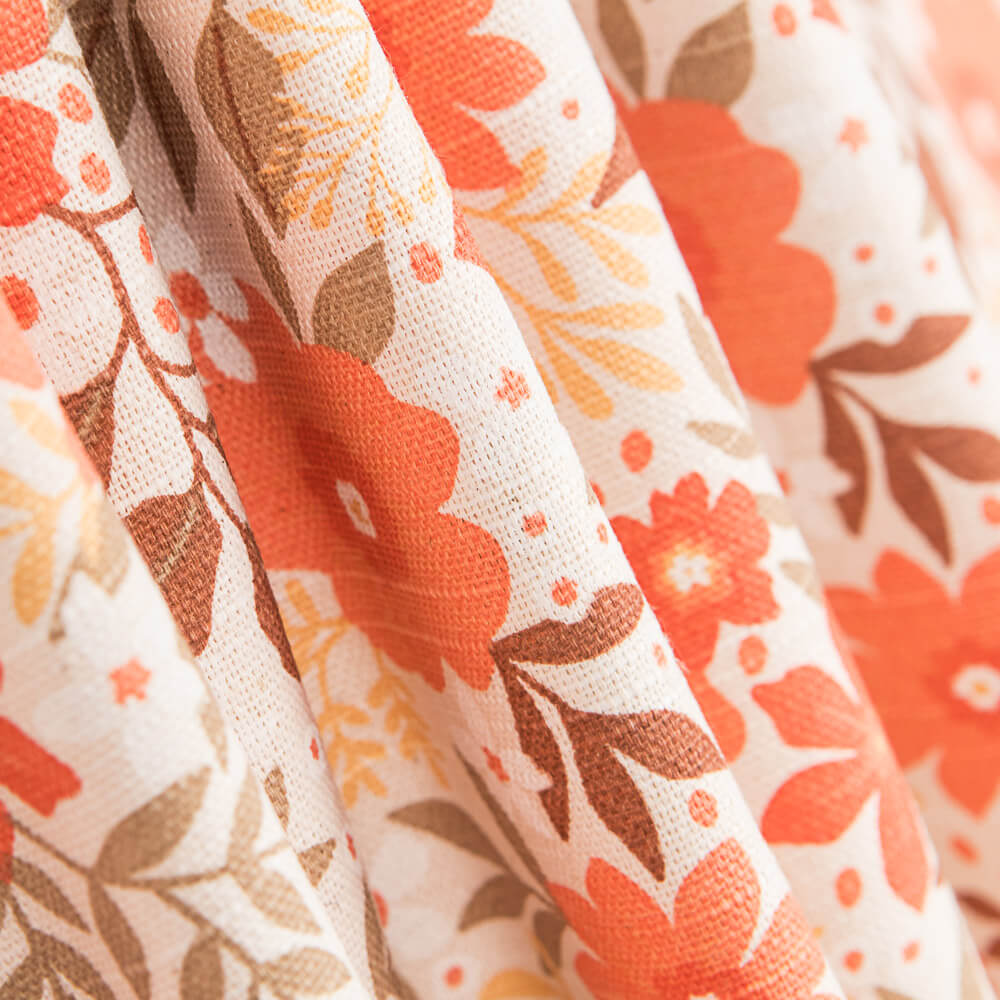 Half Panamá Folhas Laranja - Ribes y Casals