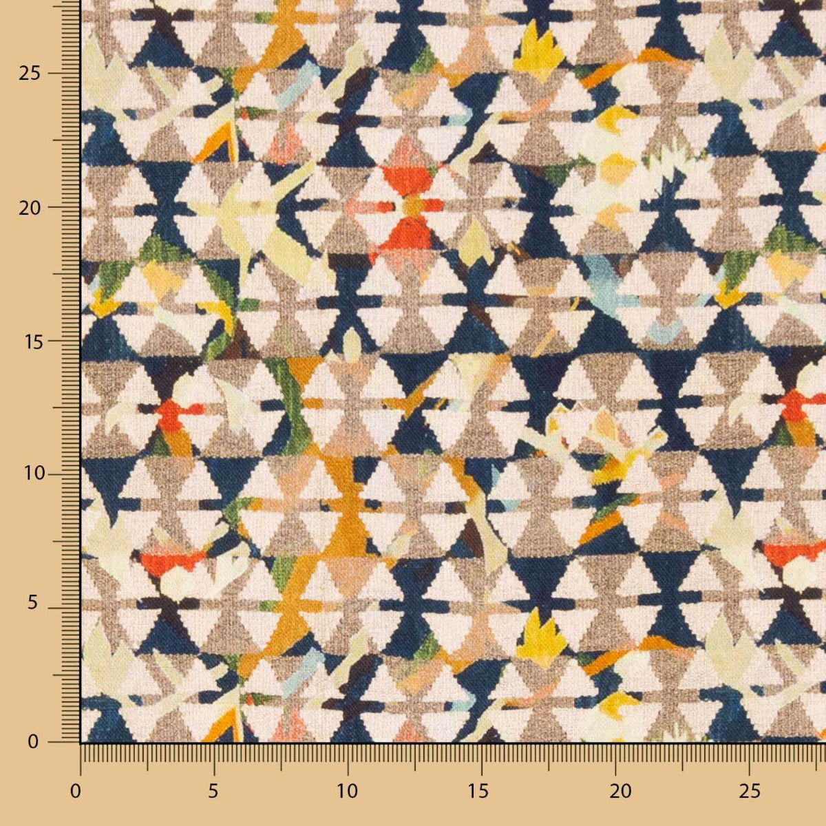 Half Panamá Mokka Geométrico - Ribes y Casals