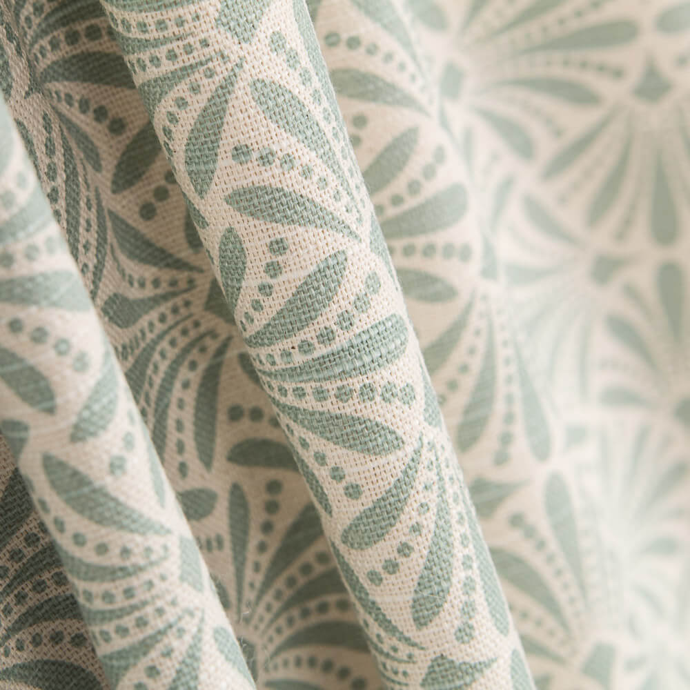 Half Panamá Geométrico Verde Água - Ribes y Casals