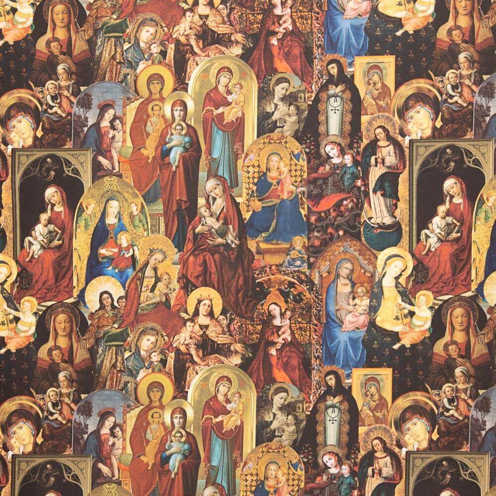 Loneta Estampada Digital Virgens - Ribes y Casals