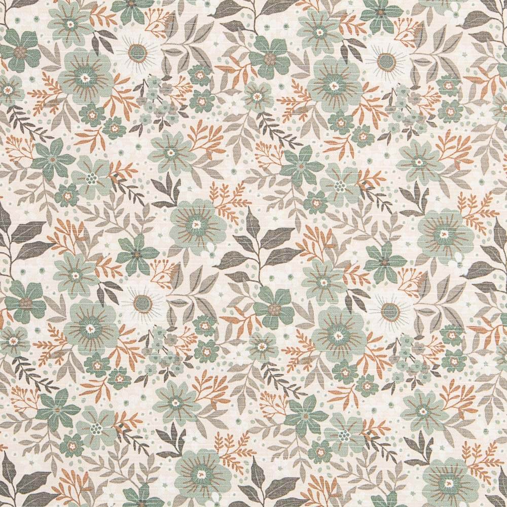 Half Panamá Folhas Verde Água - Ribes y Casals