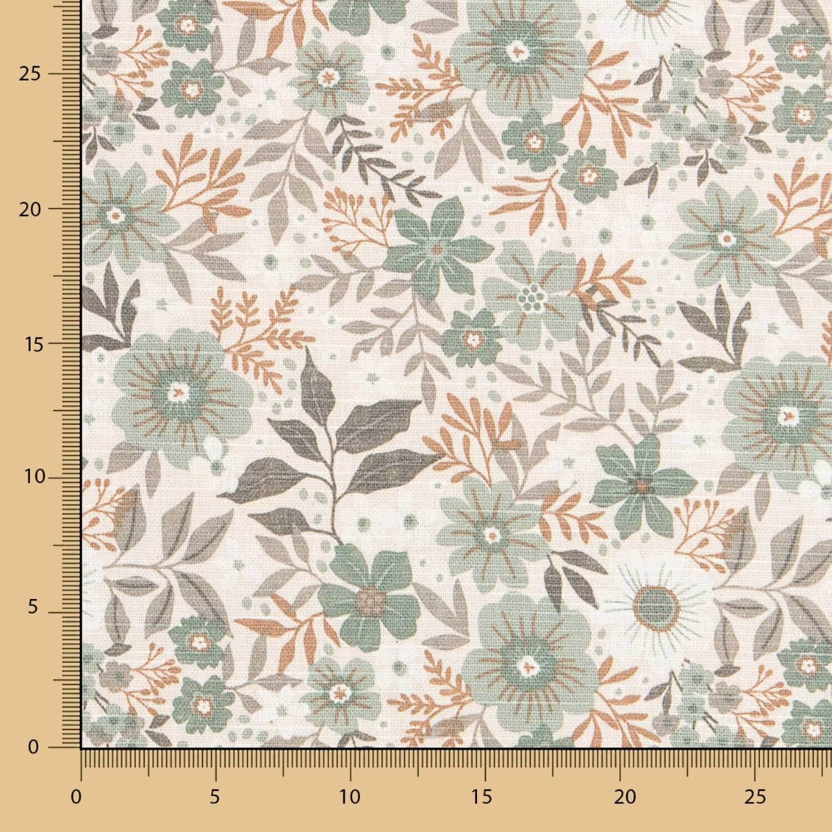 Half Panamá Folhas Verde Água - Ribes y Casals