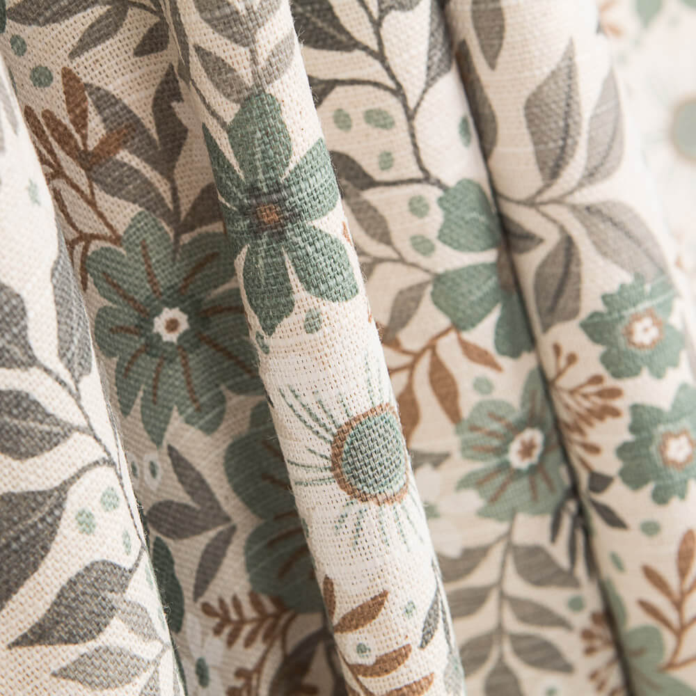 Half Panamá Folhas Verde Água - Ribes y Casals