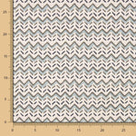 Half Panamá Zig Zag Azul - Ribes y Casals