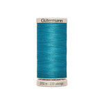 Linha para acolchoar e patchwork Gütermann 200 m azul turquesa 7235 - Ribes y Casals