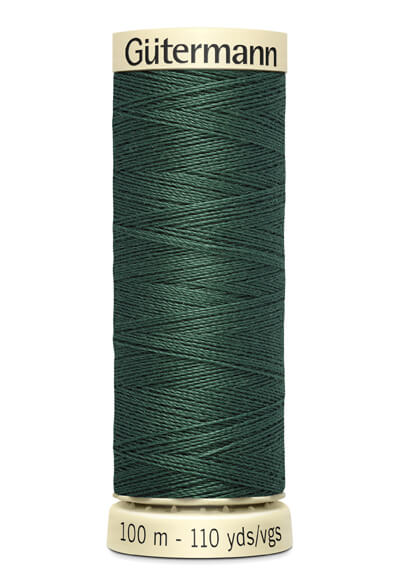 Fios Gütermann 100 m, cor 302 Verde - Ribes y Casals