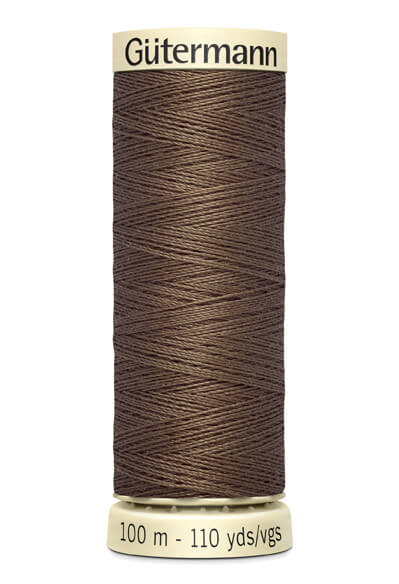 Fios Gütermann 100 m, cor 815, castanho - Ribes y Casals