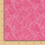 Tapicería Jacquard Hojas Frambuesa - Ribes y Casals