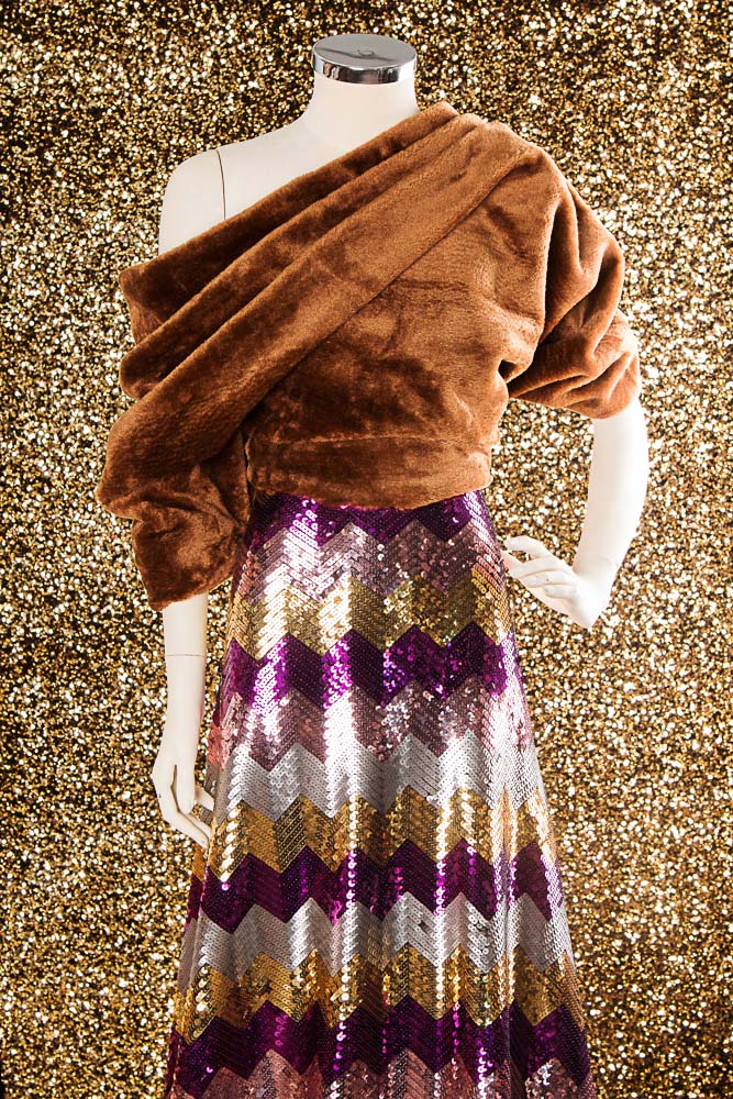 Lantejoula Missoni Lycra Fúcsia - Ribes y Casals