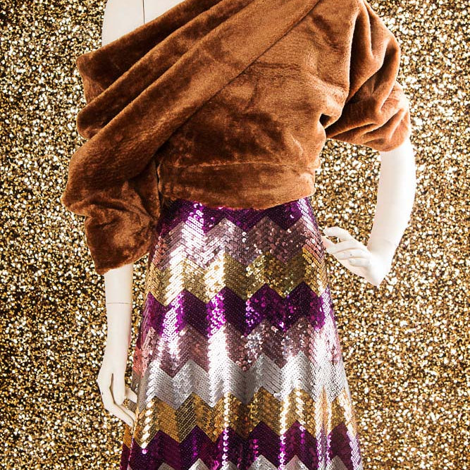 Lantejoula Missoni Lycra Fúcsia - Ribes y Casals