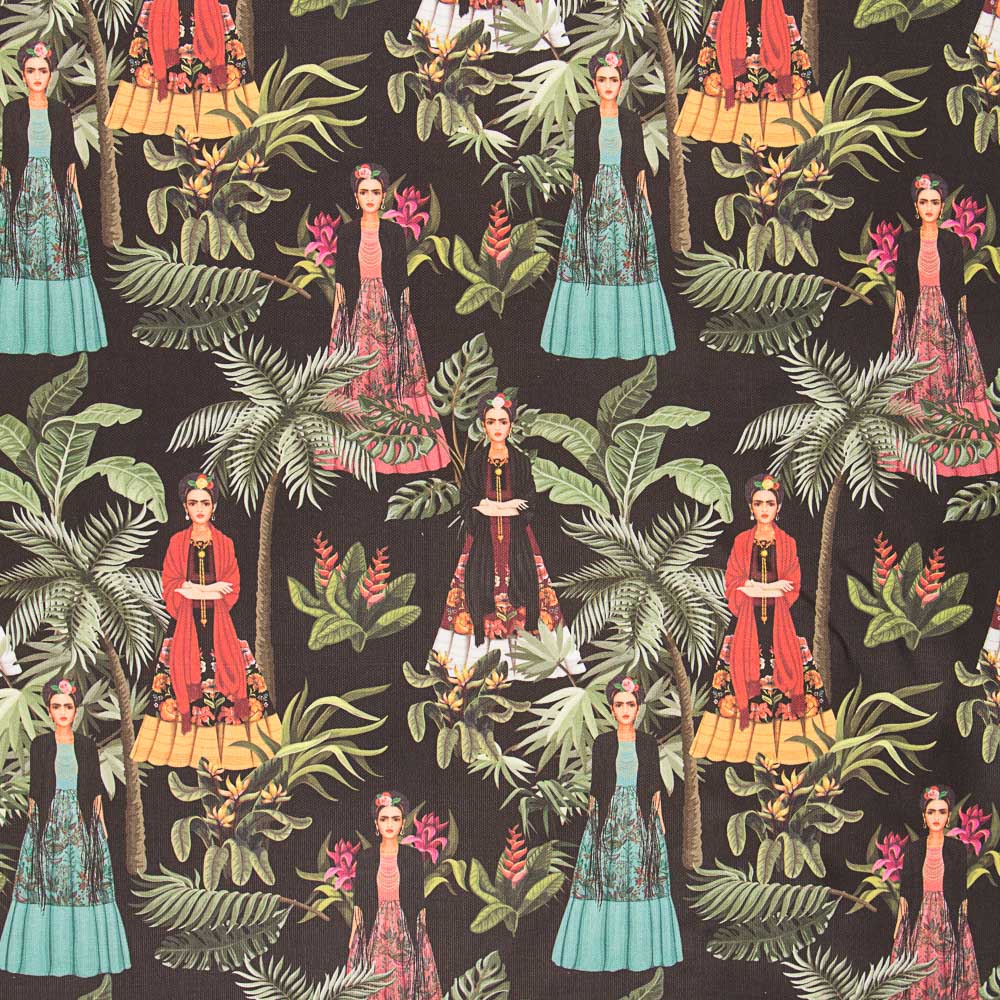 Loneta Botanic Frida Kahlo  - Ribes y Casals