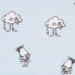 Popeline Trolls Azul - Ribes y Casals