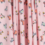 Popeline Patins Rosa - Ribes y Casals