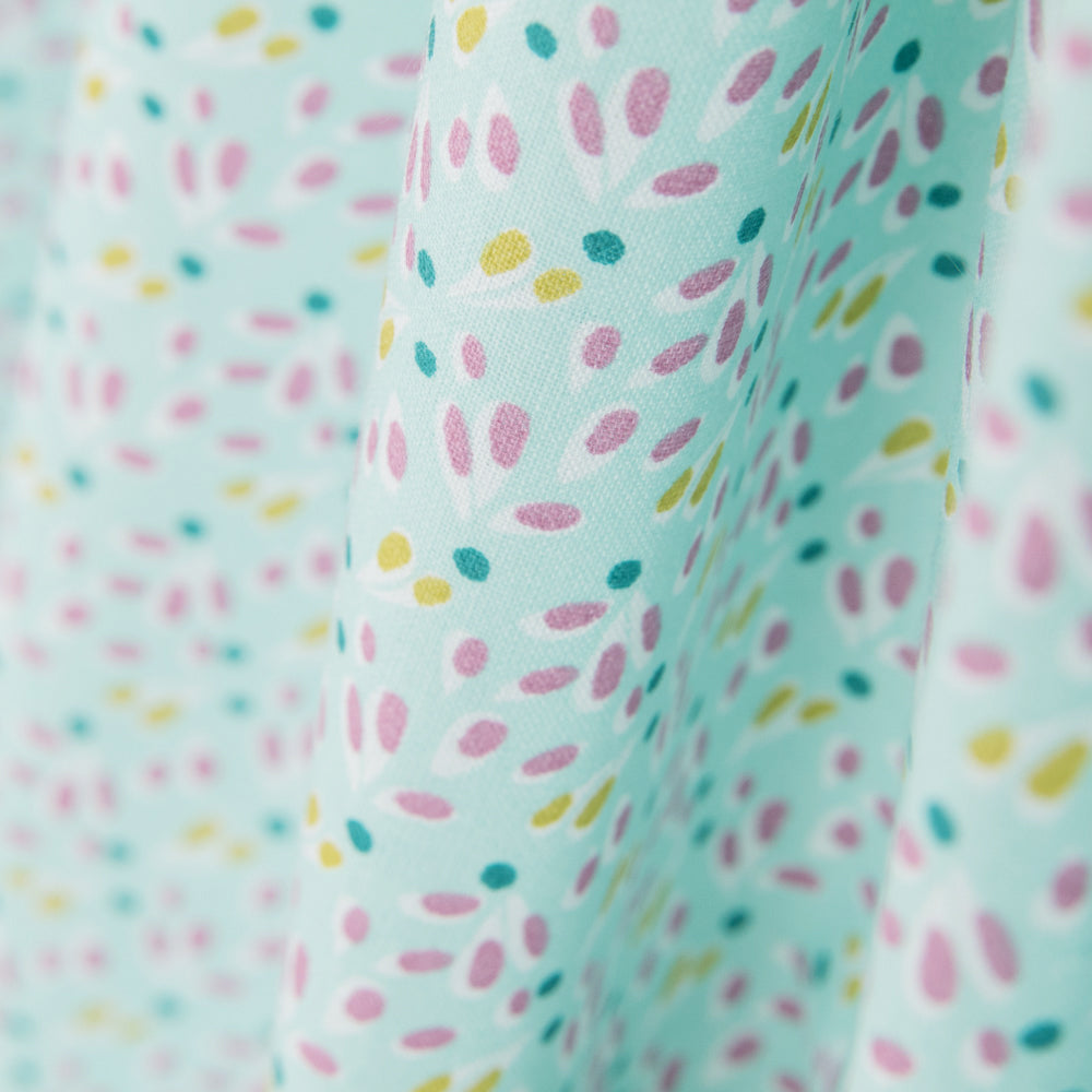 Popeline Plantas Verde - Ribes y Casals