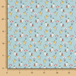 Popeline Birds Verdosa - Ribes y Casals