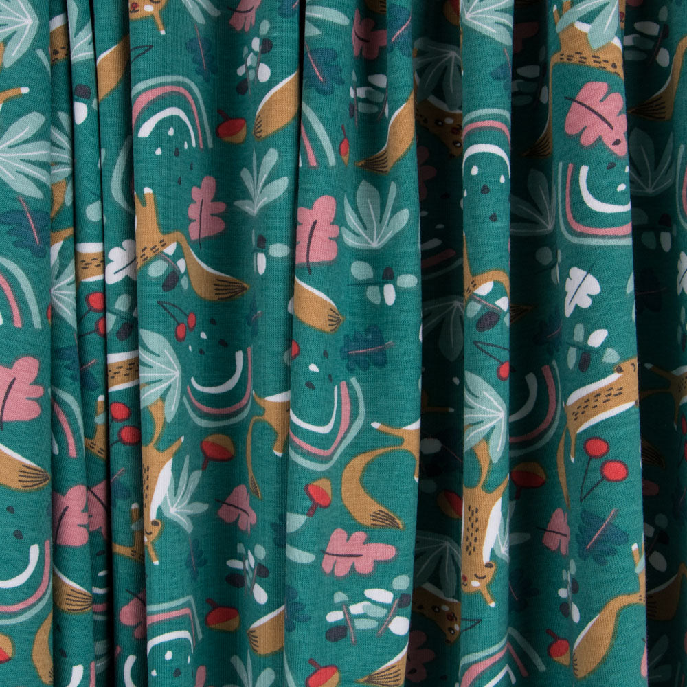 Malha Algodão Selva Verde - Ribes y Casals