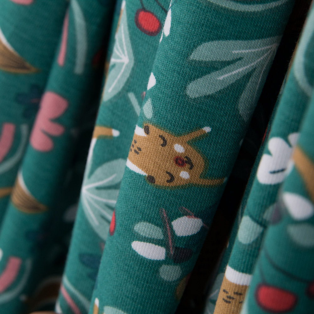 Malha Algodão Selva Verde - Ribes y Casals