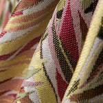 Estofamento Jacquard Tropical Ocre - Ribes y Casals