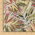 Estofamento Jacquard Tropical Ocre - Ribes y Casals