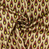 Cetim Spandex Penas Bege Doré - Ribes y Casals