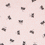 Popeline Orgânico Abelhas Laranja - Ribes y Casals