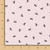 Popeline Orgânico Abelhas Laranja - Ribes y Casals