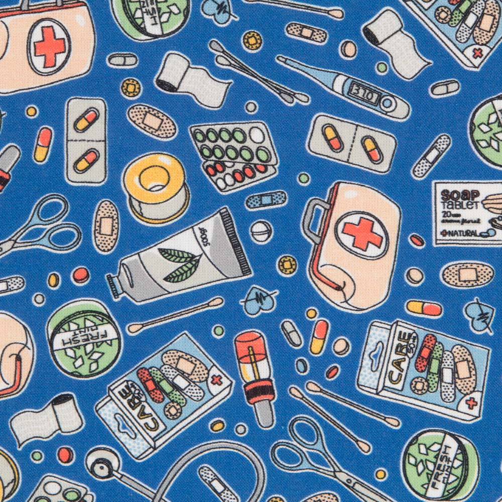 Popeline Sanitário Azul - Ribes y Casals