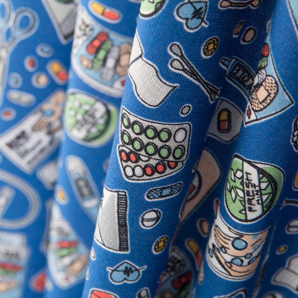 Popeline Sanitário Azul - Ribes y Casals