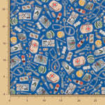 Popeline Sanitário Azul - Ribes y Casals